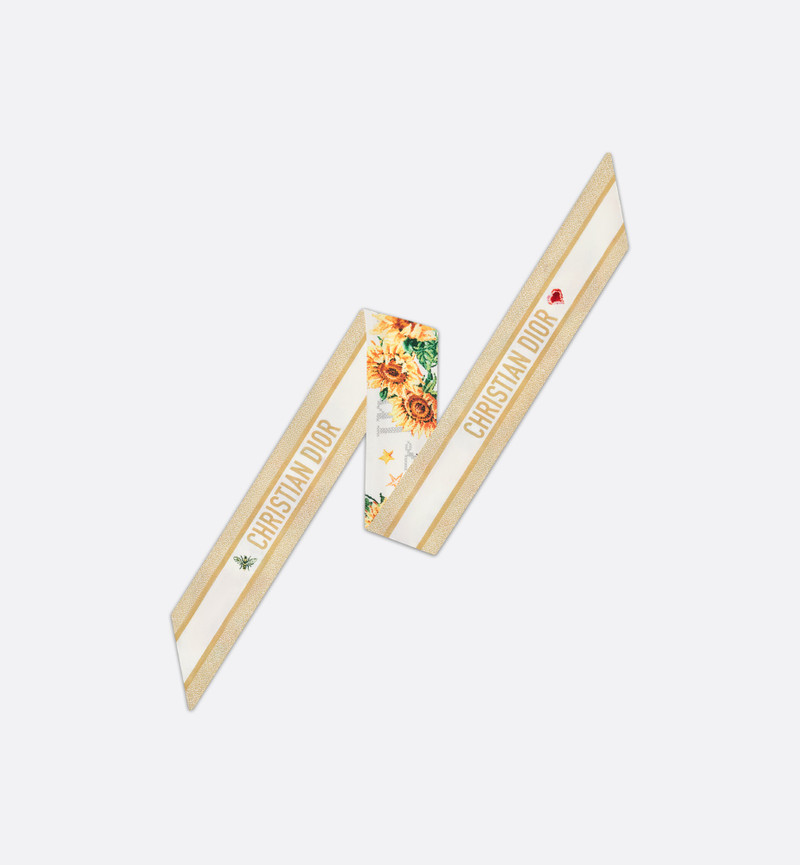 Dior Christian Dior 1947 Zodiac Leo Mitzah Scarf outlook