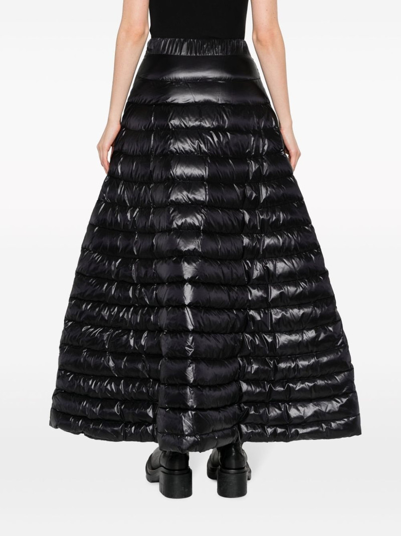 drawstring padded down maxi skirt 4