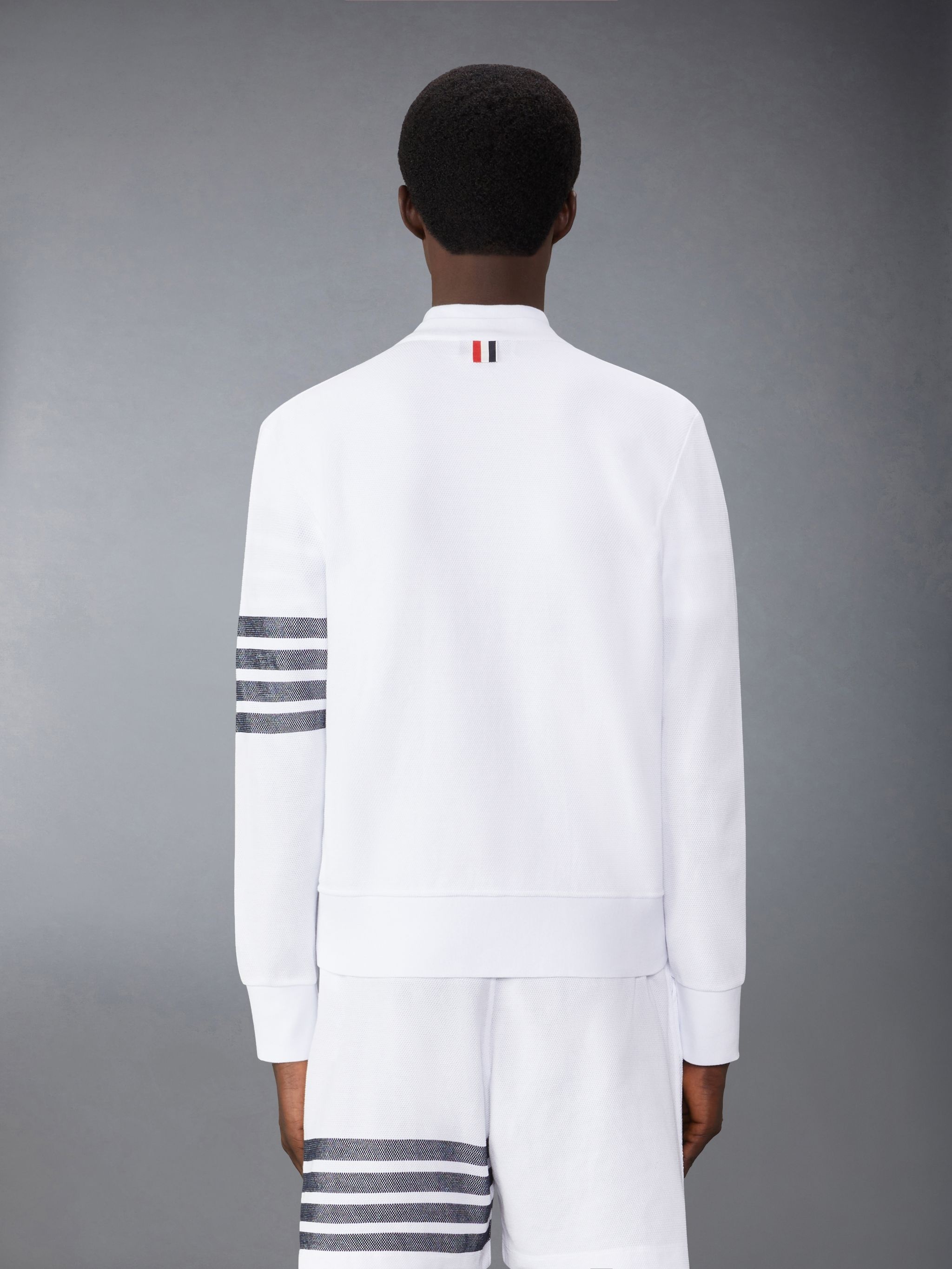 4-Bar cotton cardigan - 2