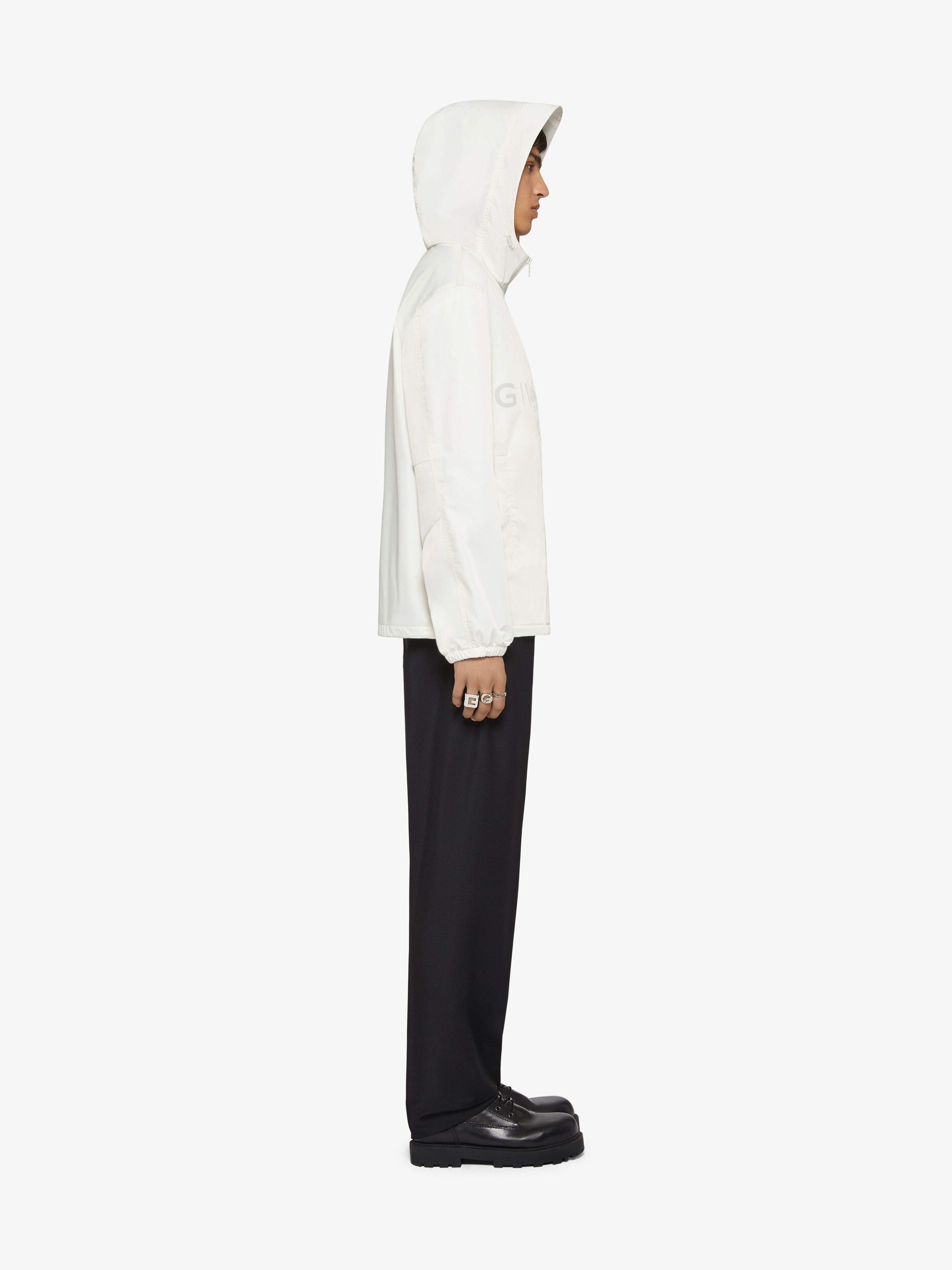 GIVENCHY REVERSIBLE FOOTBALL PARKA IN FLEECE - 3