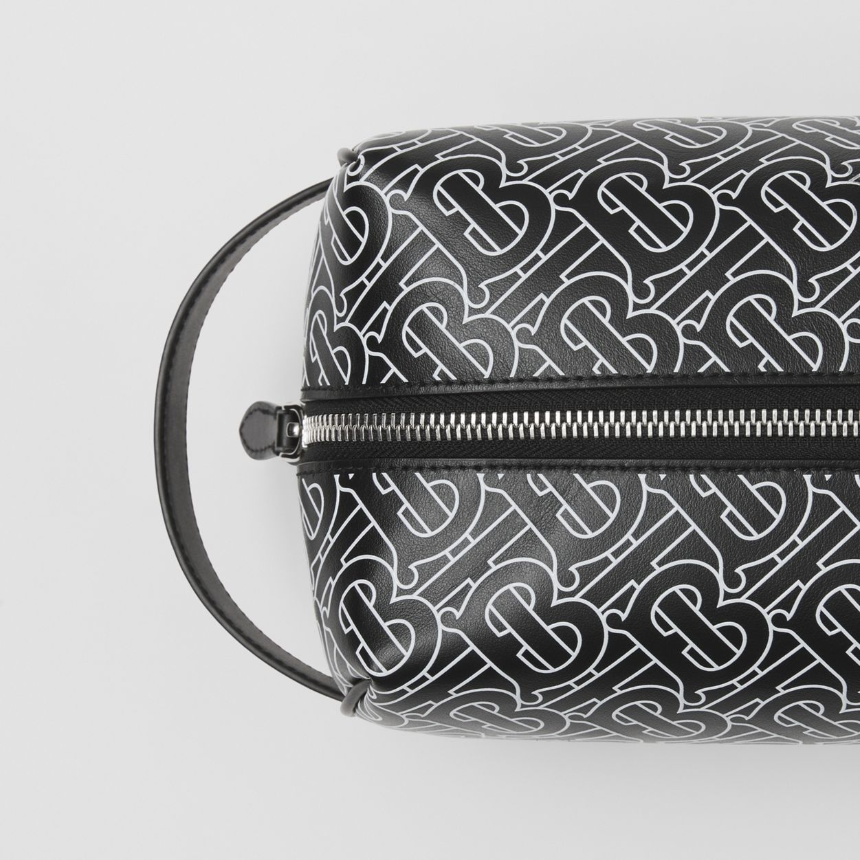 Monogram Print Leather Travel Pouch - 2