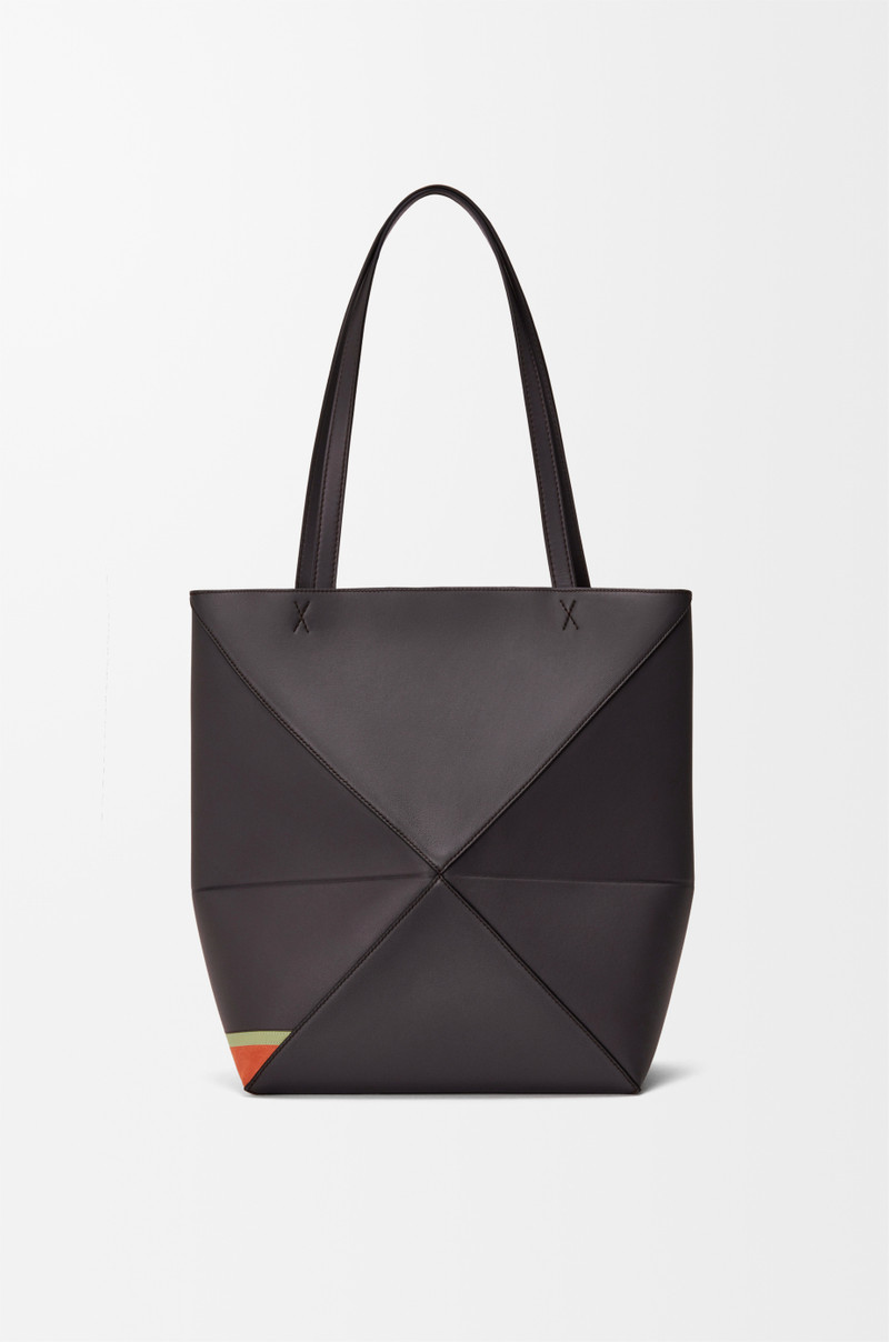 Futurist Cat medium Puzzle Fold tote in nappa calfskin 7