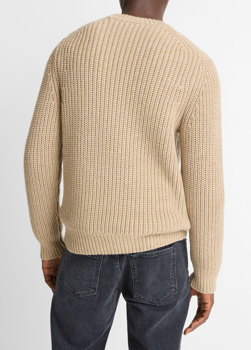 Vince Utility Shaker Merino Wool Sweater outlook