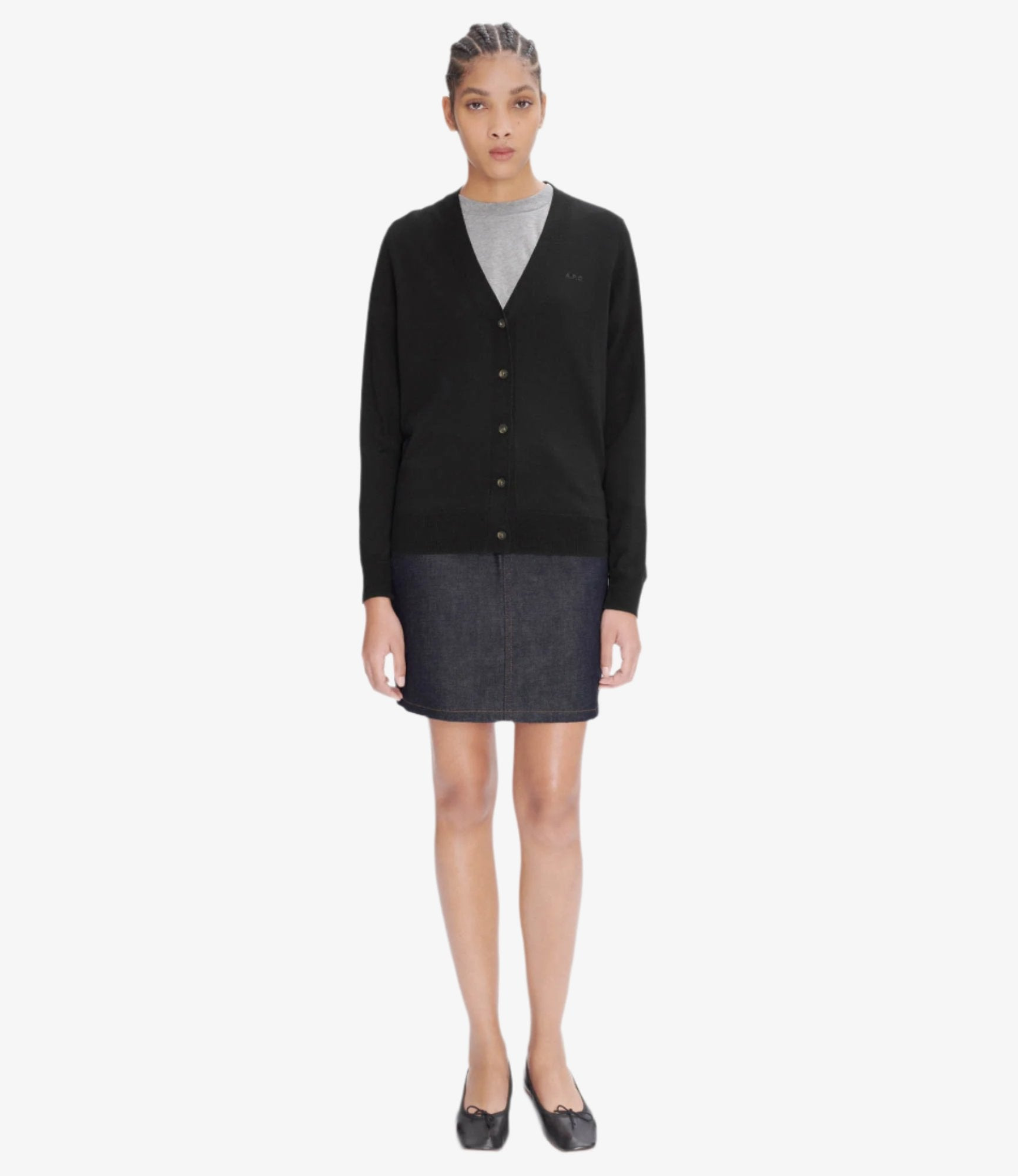 SALOMÉ LOGO CARDIGAN - 3