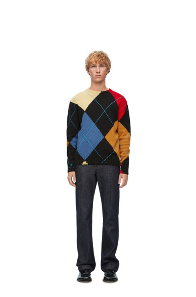 Loewe Argyle sweater in cashmere outlook