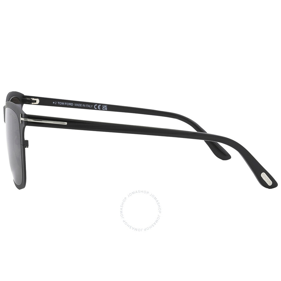 Tom Ford Alasdhair Smoke Square Men's Sunglasses FT0526 02A 55 - 3