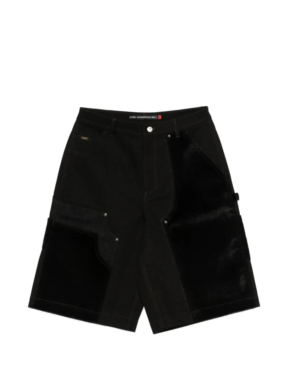 panelled shorts - 1
