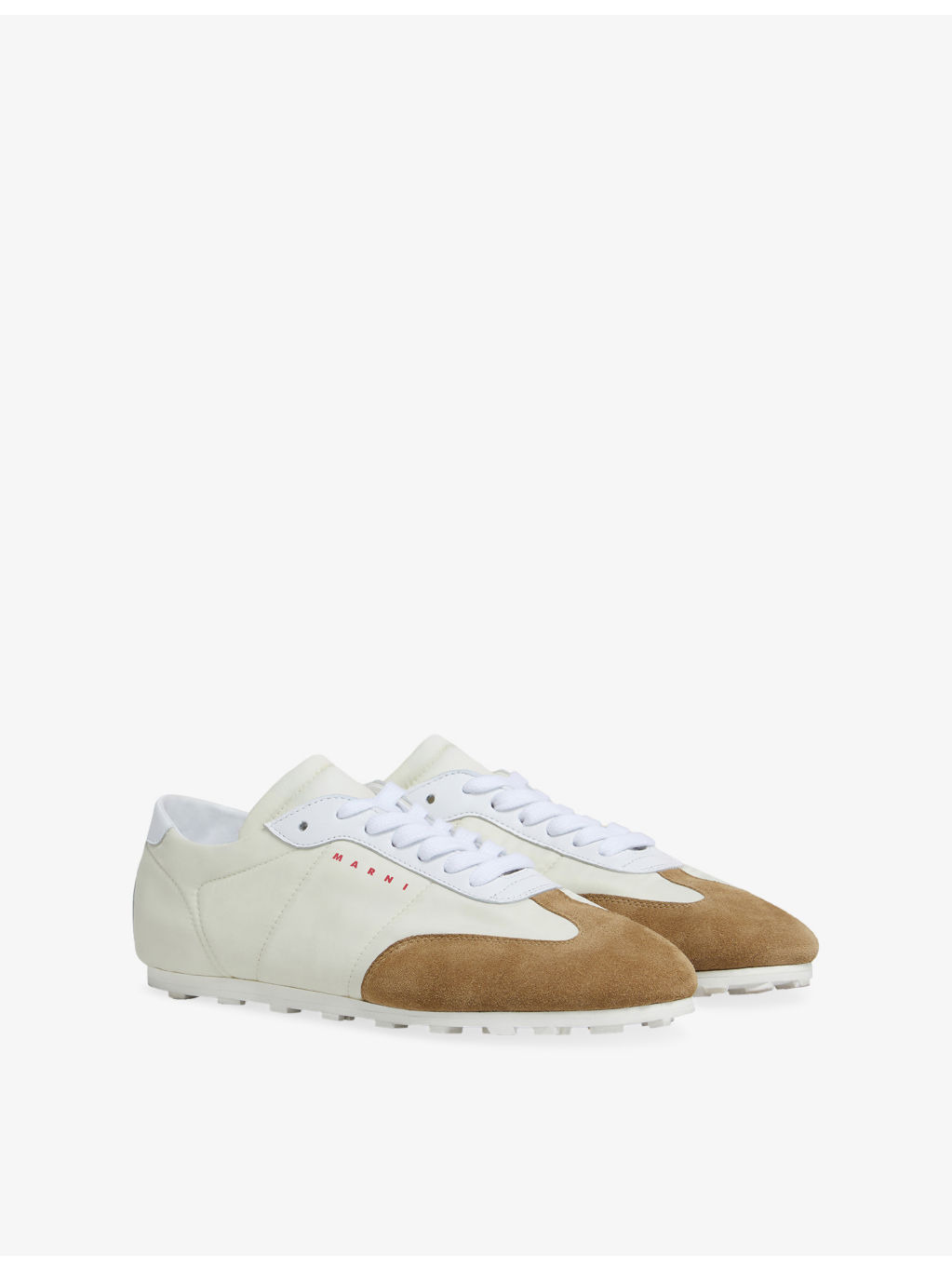Softy Soccer Fabric And Suede Low-Top Trainers - 2