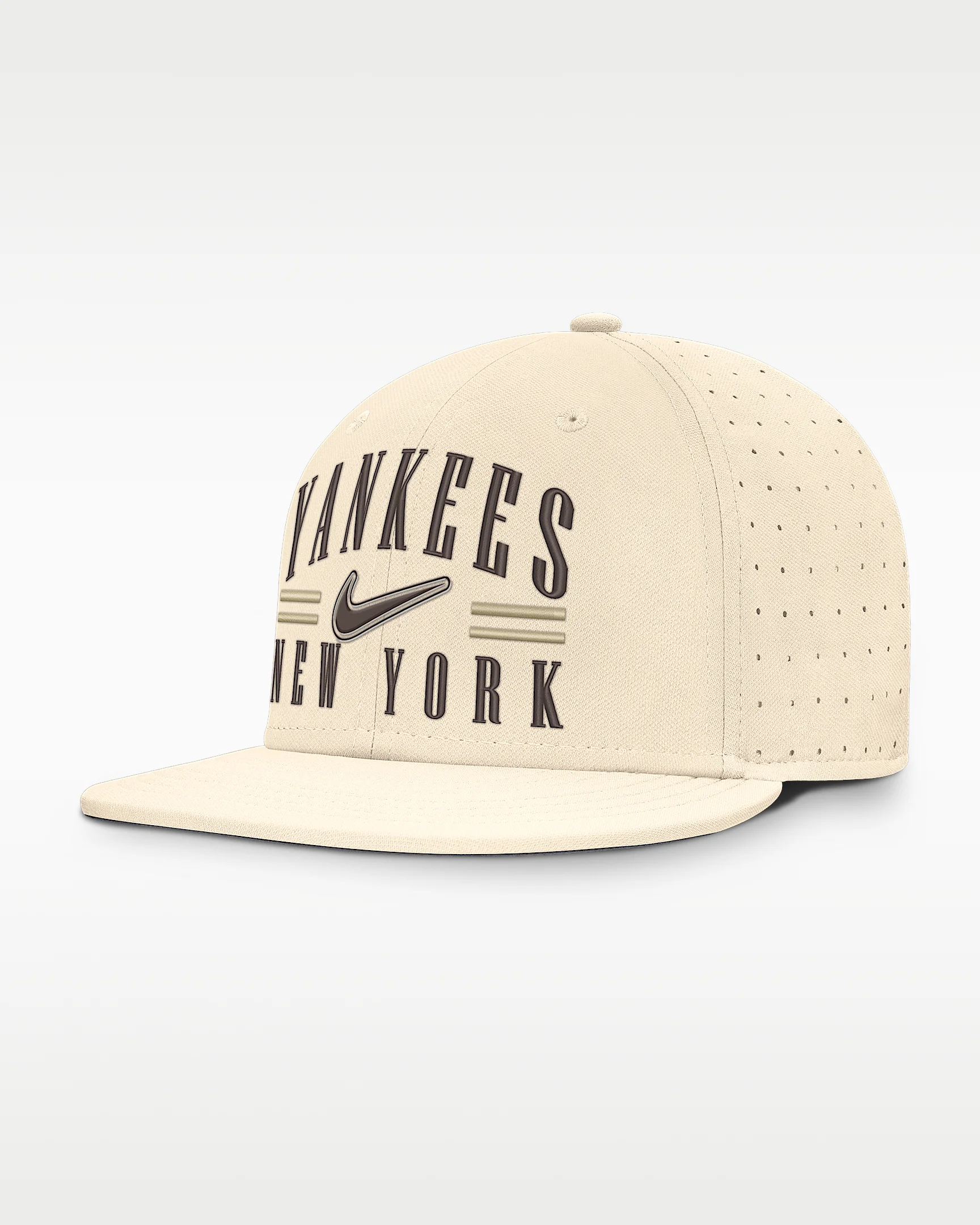 New York Yankees True Men's Nike AeroBill MLB Fitted Hat - 1