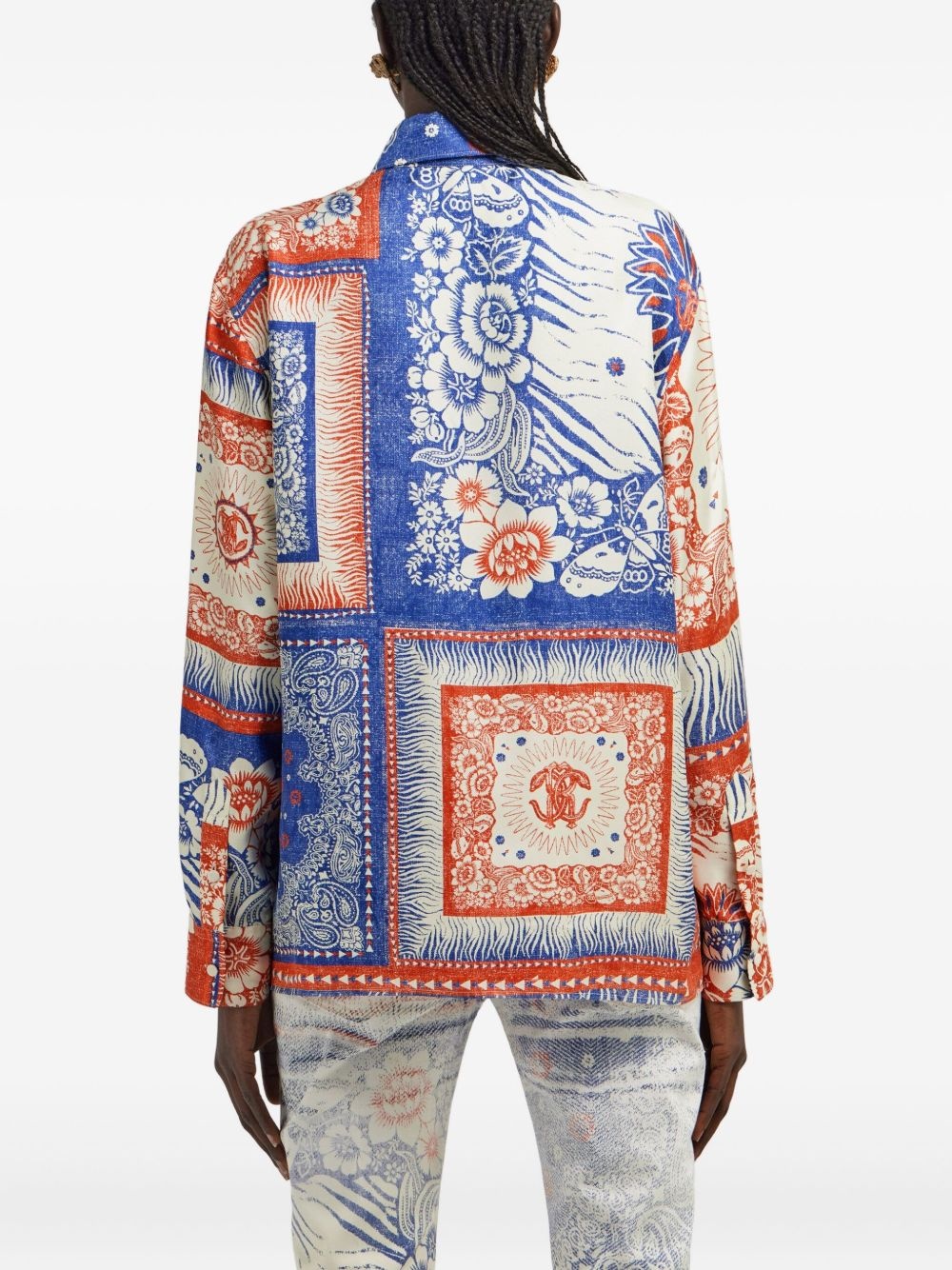 bandana-print shirt - 5