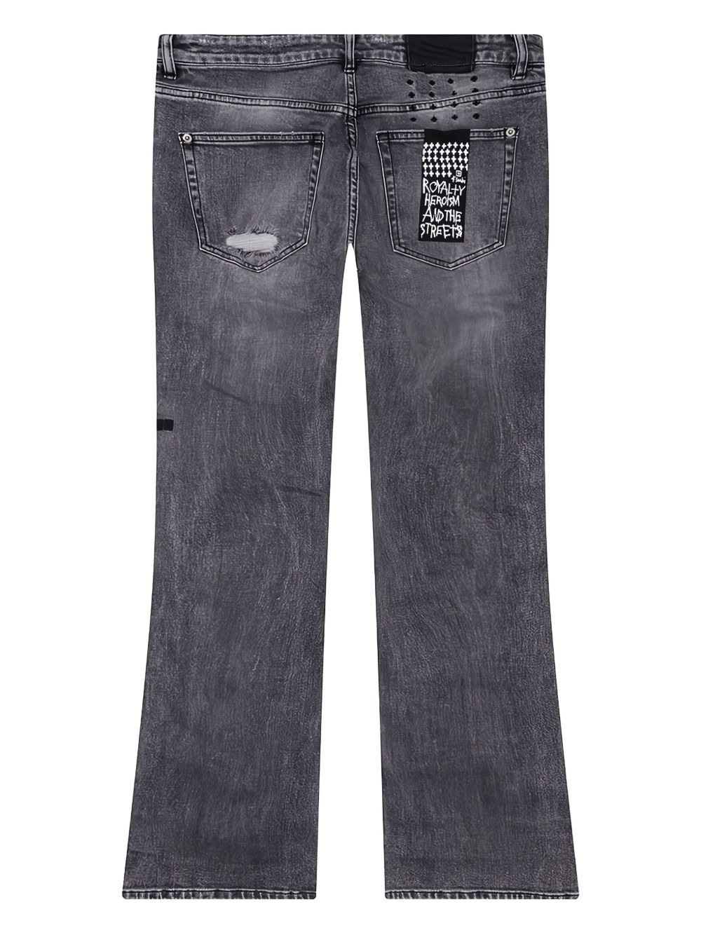 Bronko Smoke Trashed distressed jeans - 2