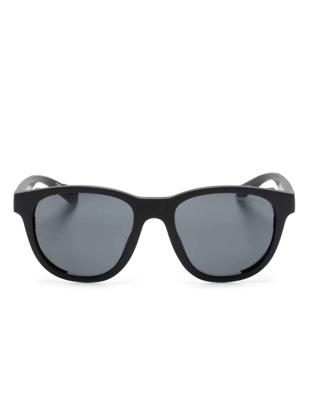 oval-frame sunglasses - 1