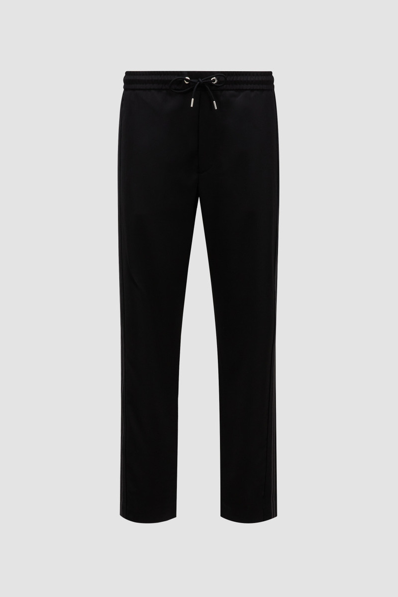 Wool Gabardine Jogging Pants 1