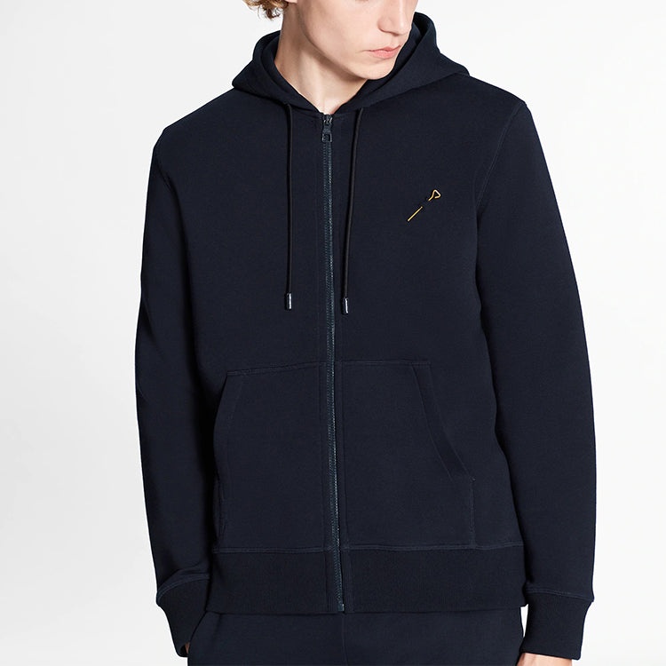 Men's LOUIS VUITTON SS21 Zipper travel Navy Blue 1A8HAW - 2