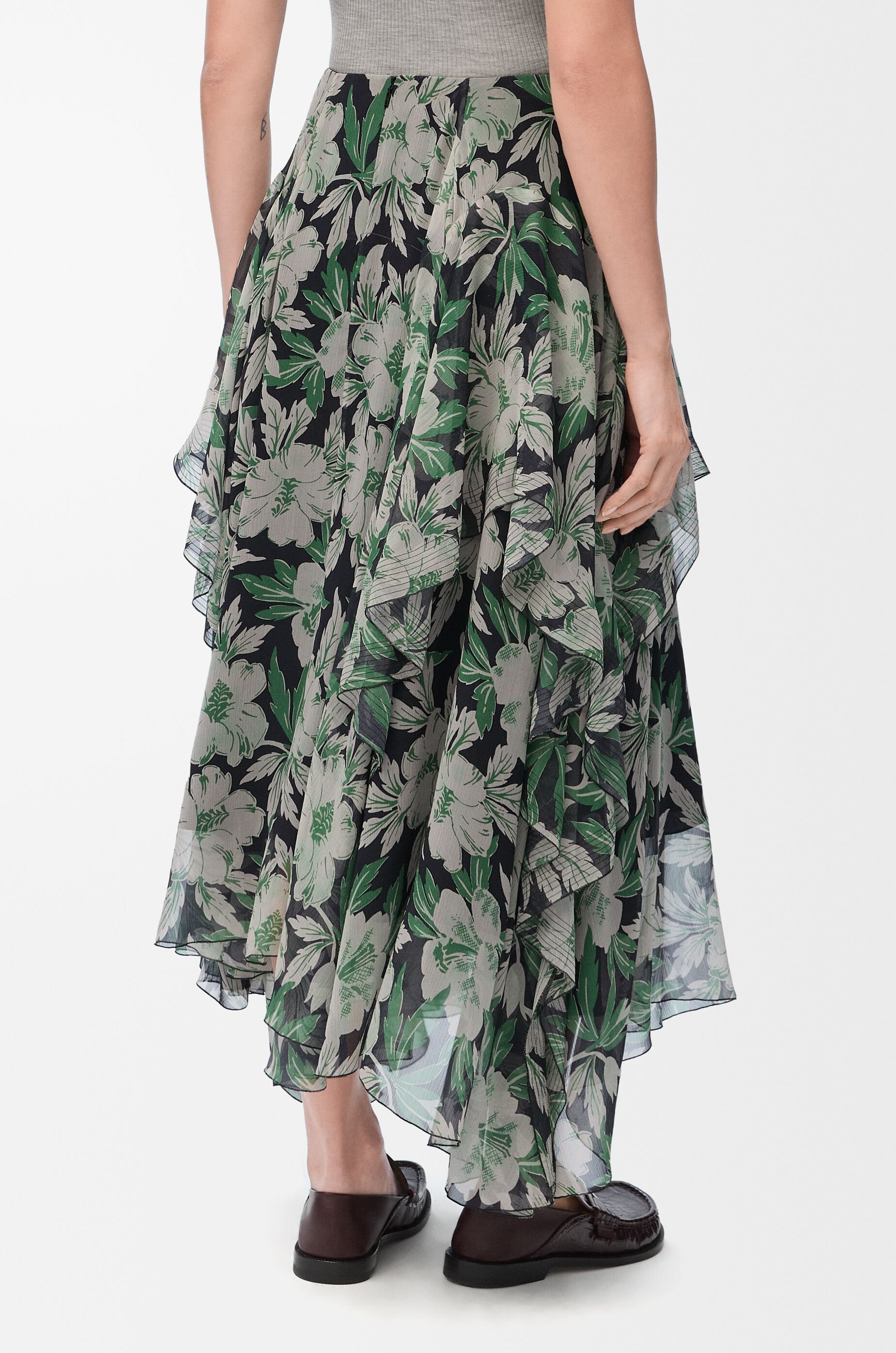 Skirt in silk - 4