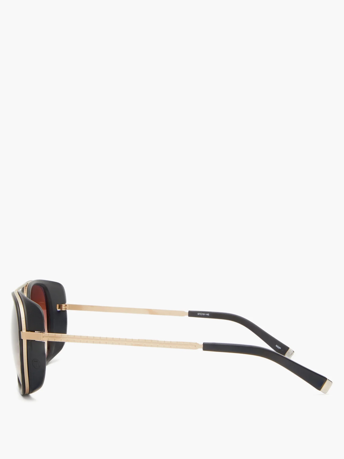 Aviator acetate sunglasses - 2