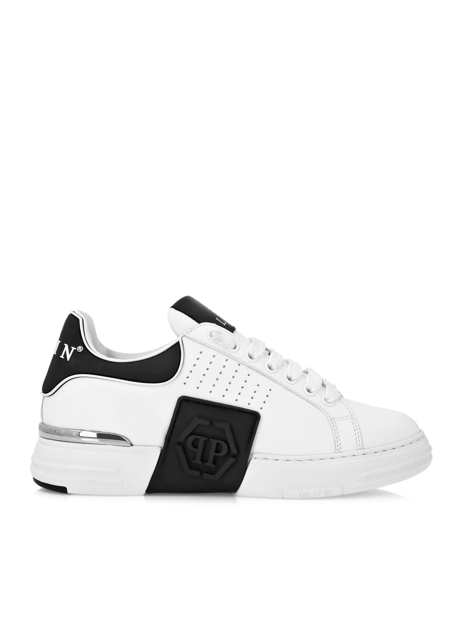 LOW LEATHER SNEAKERS - 1