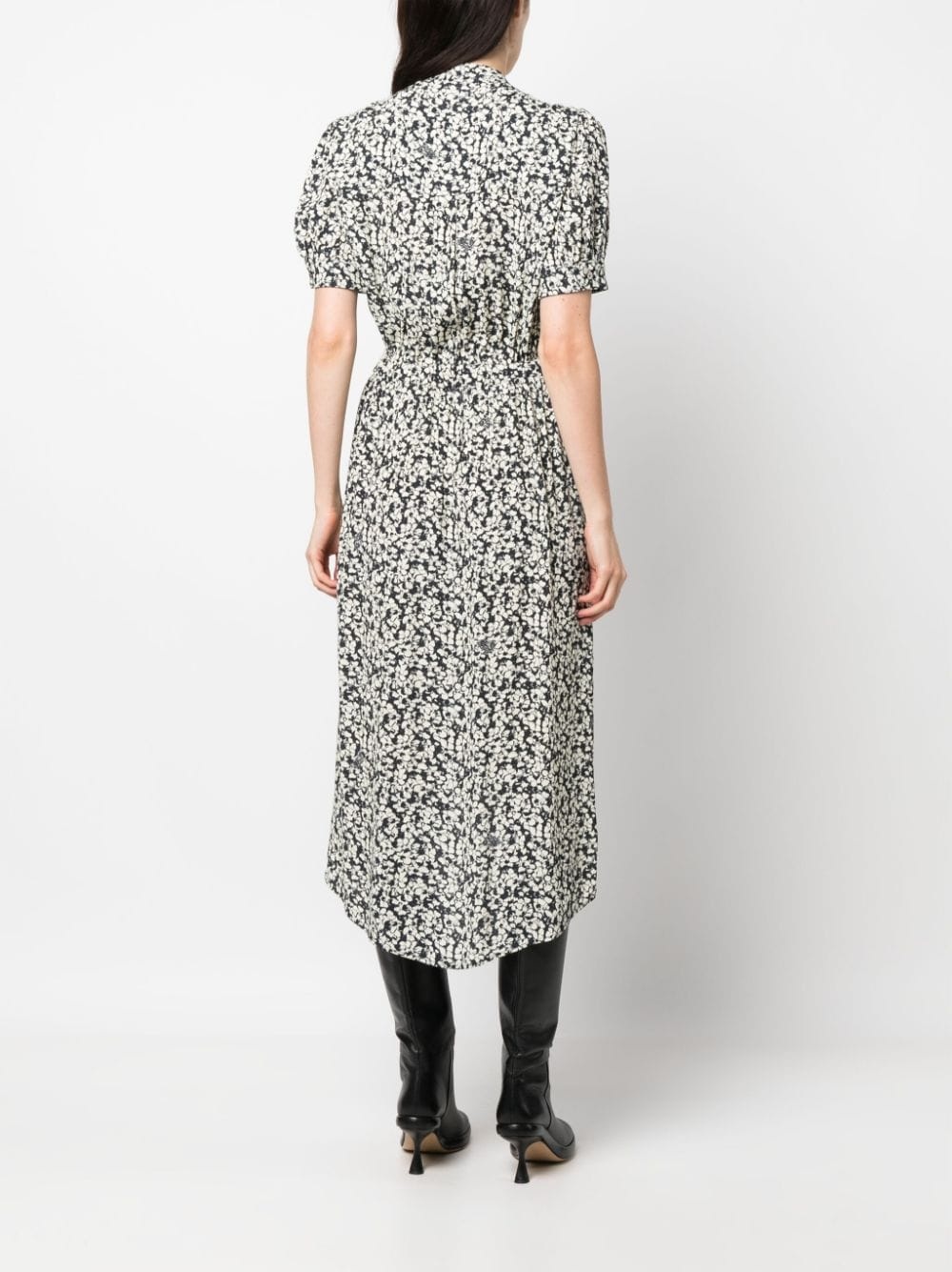 Rima floral-print midi dress - 4