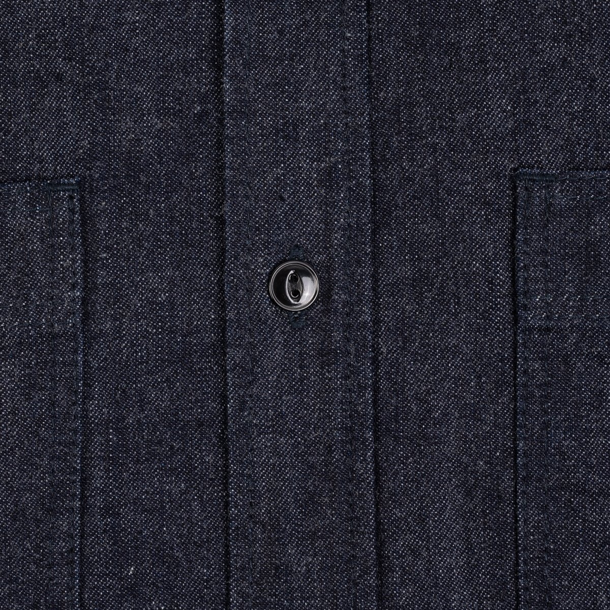IHSH-351-IND 10oz Selvedge Denim Work Shirt - Indigo - 10