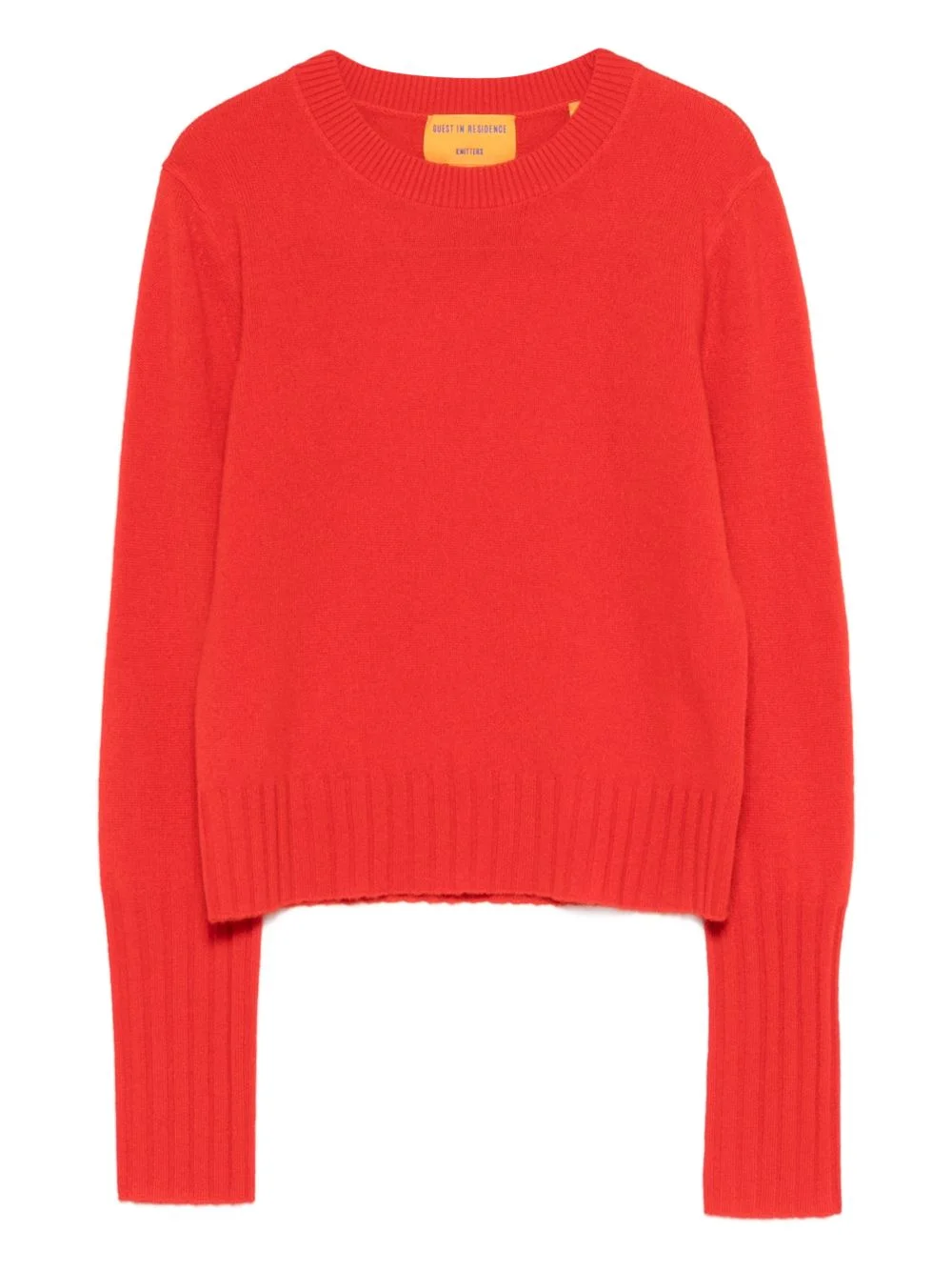 crew-neck knit sweater - 1