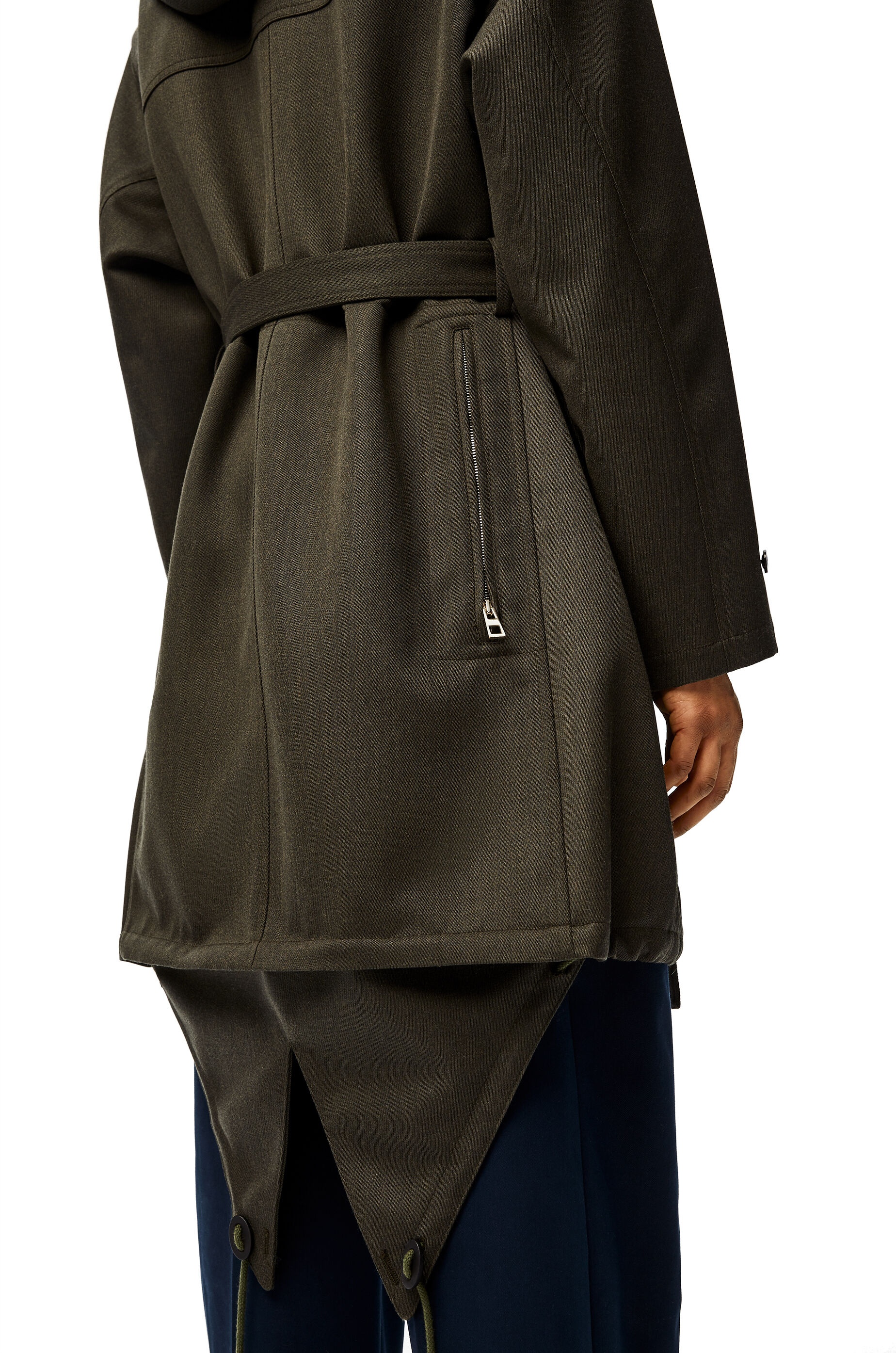 Long parka in wool - 5