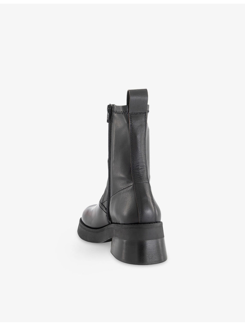 MIISTA Oliana Leather-Blend Ankle Boots outlook