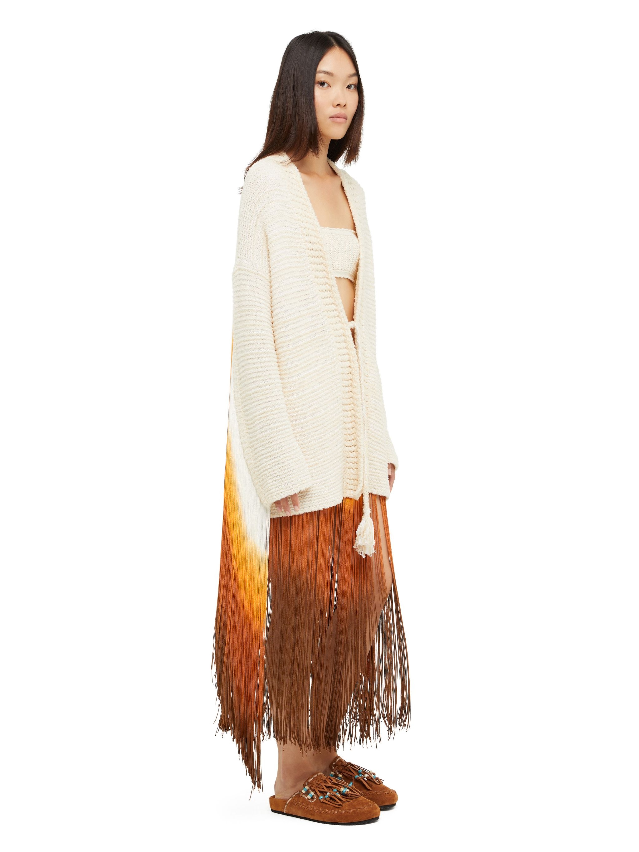 Bright Hues Fringed Cardigan - 5