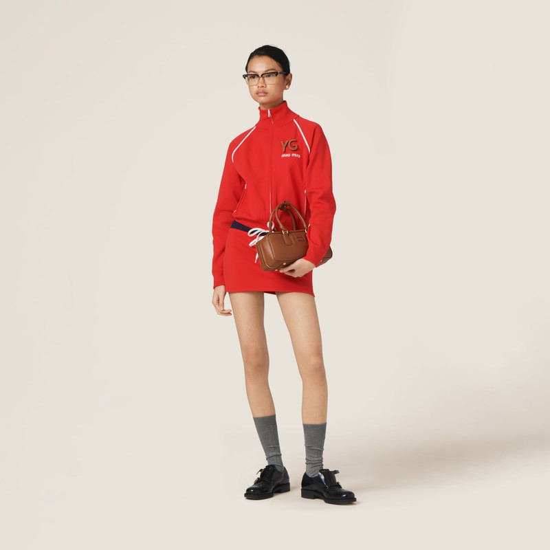 Miu Miu Nylon miniskirt outlook