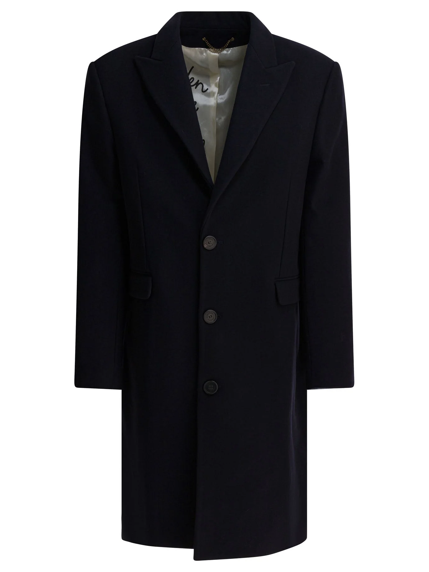 Golden Goose Single-breasted Wool Coat - 1