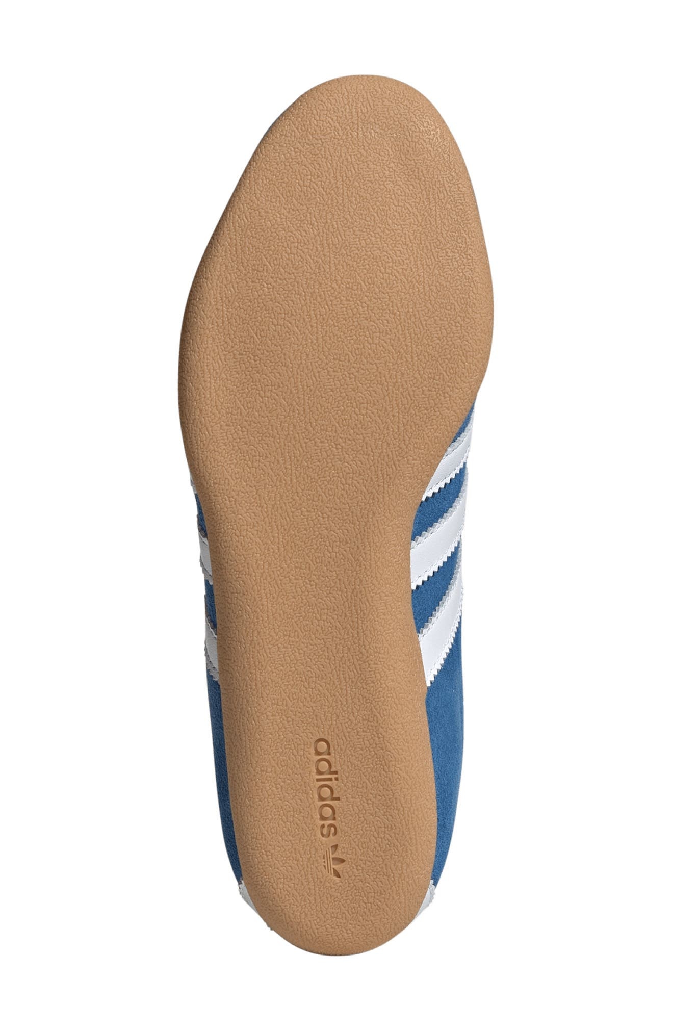 adidas Tokyo Low Top Suede Sneaker in Bluebird/White/Gum at Nordstrom - 5