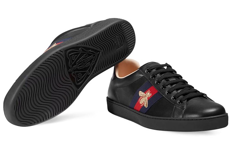 Gucci Ace Embroidered 'Black Bee' 429446-02JP0-1284 - 5