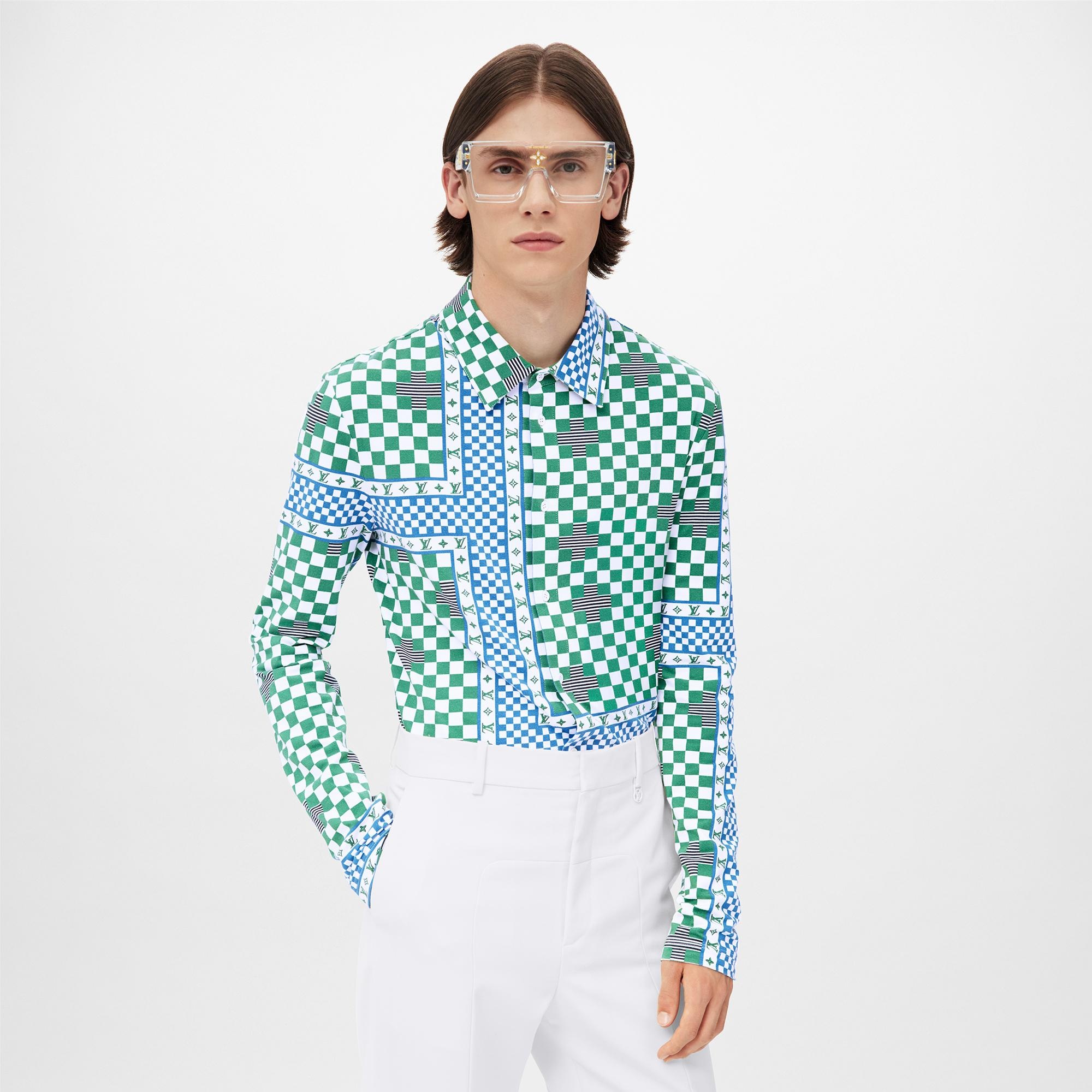 Printed Slim Jersey Shirt - 3