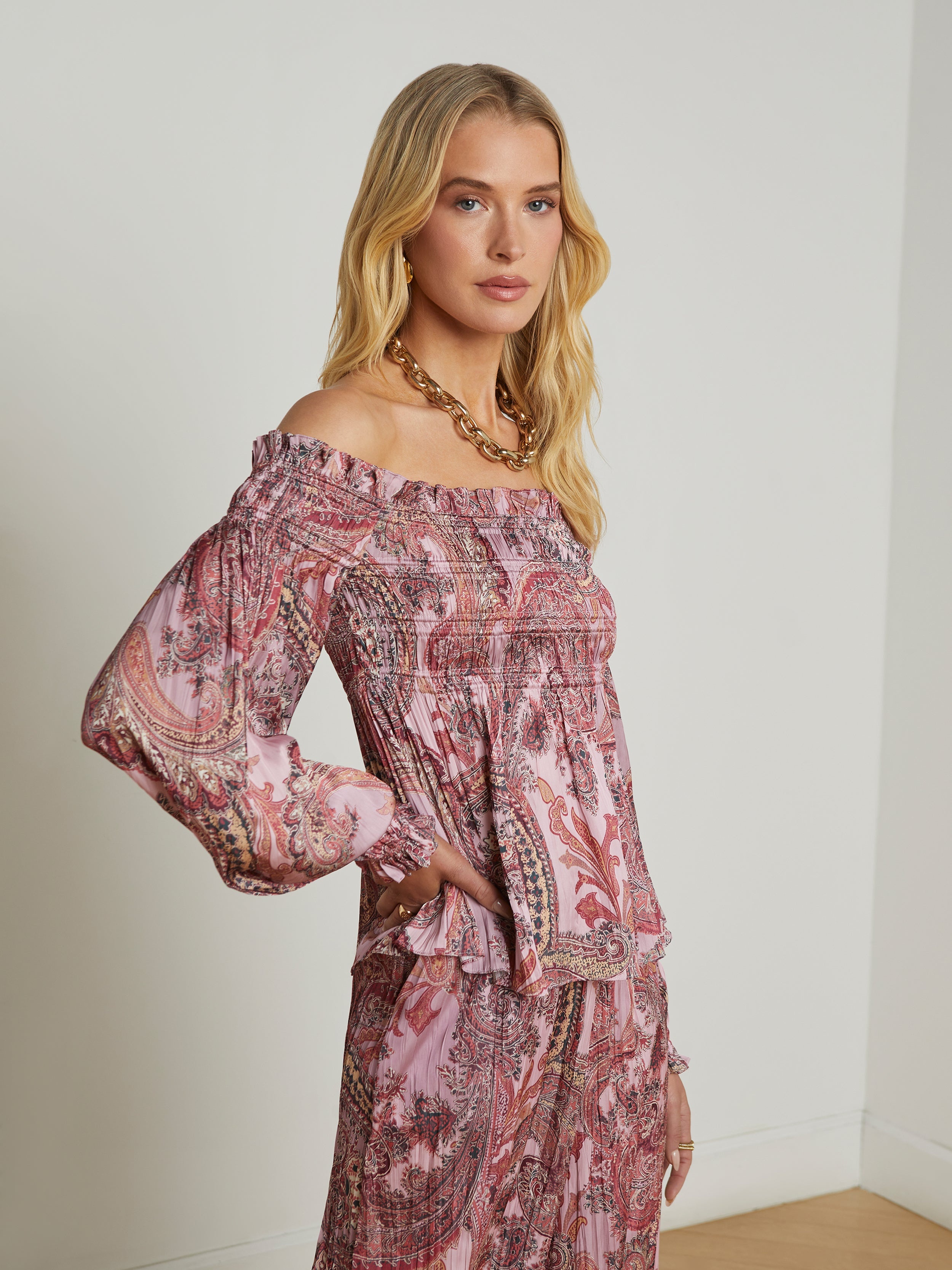 Ariela Off-The-Shoulder Blouse - 3