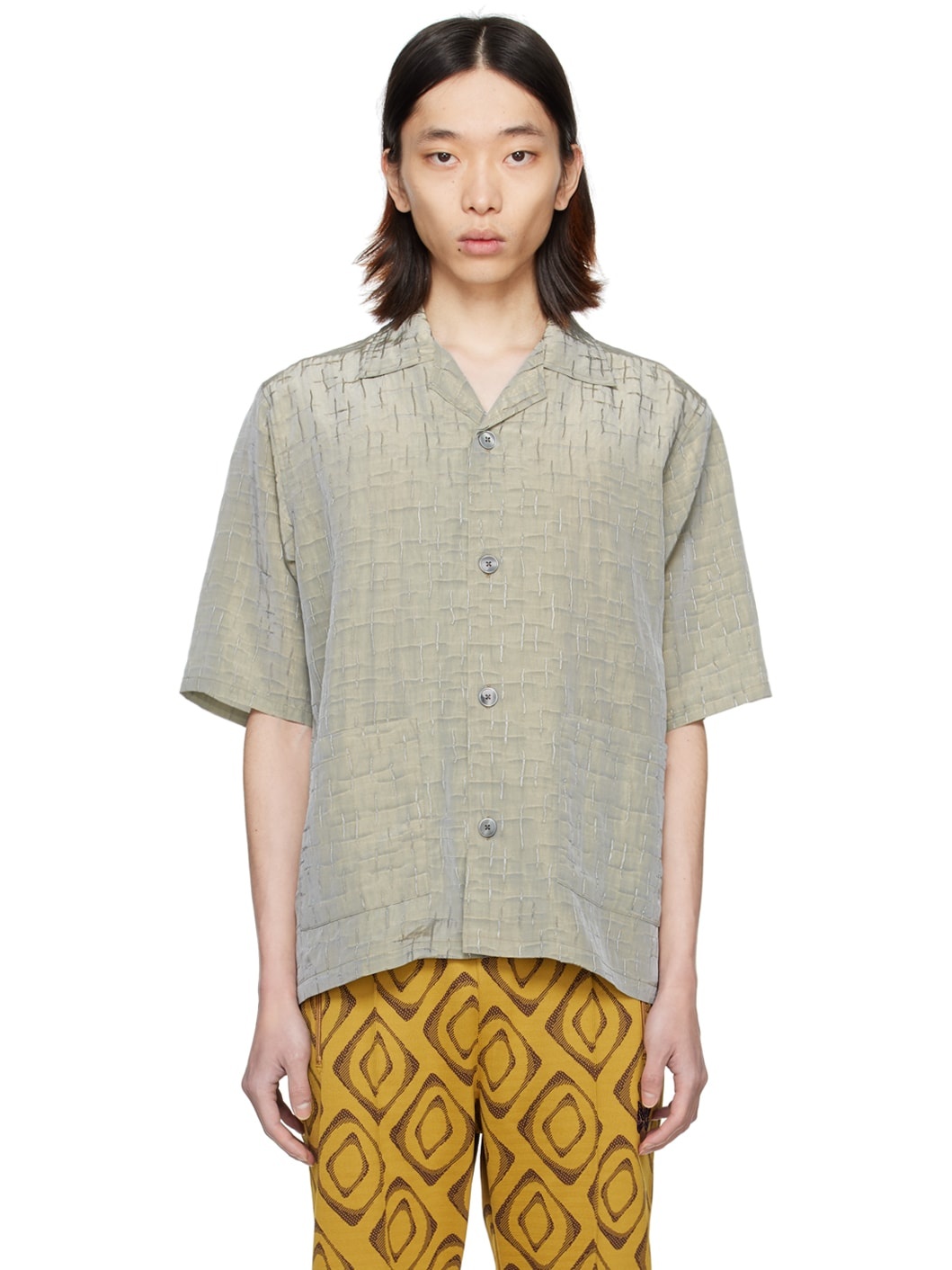 Gray Cabana Shirt - 1
