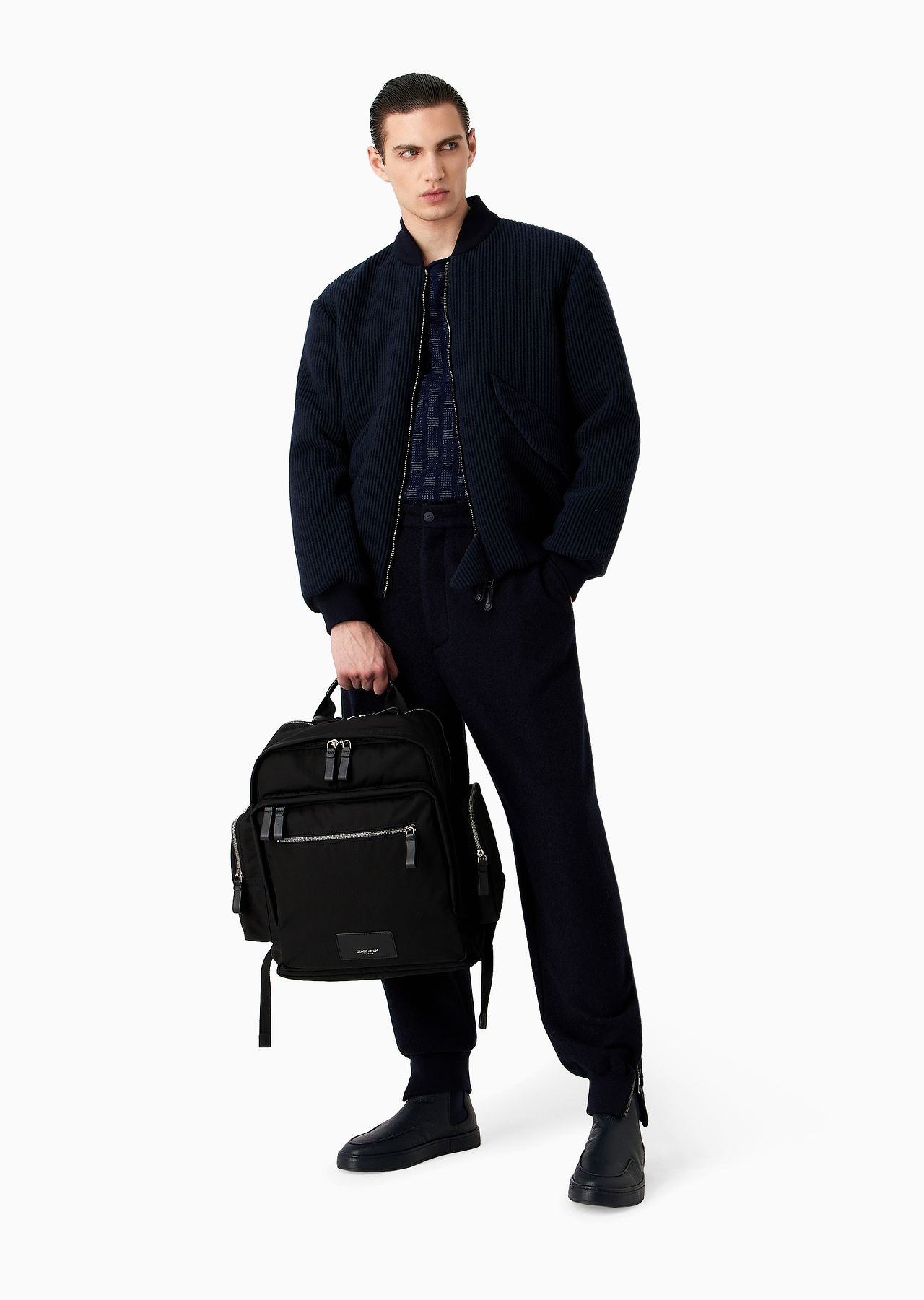 ASV nylon multi-functional backpack - 6