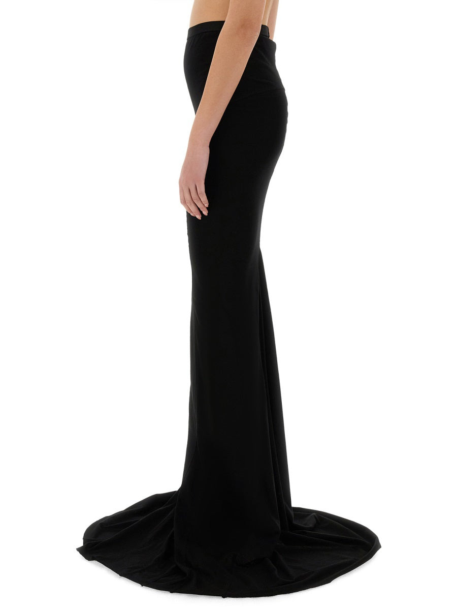 Rick Owens Women Maxi Skirt "Lido" - 4