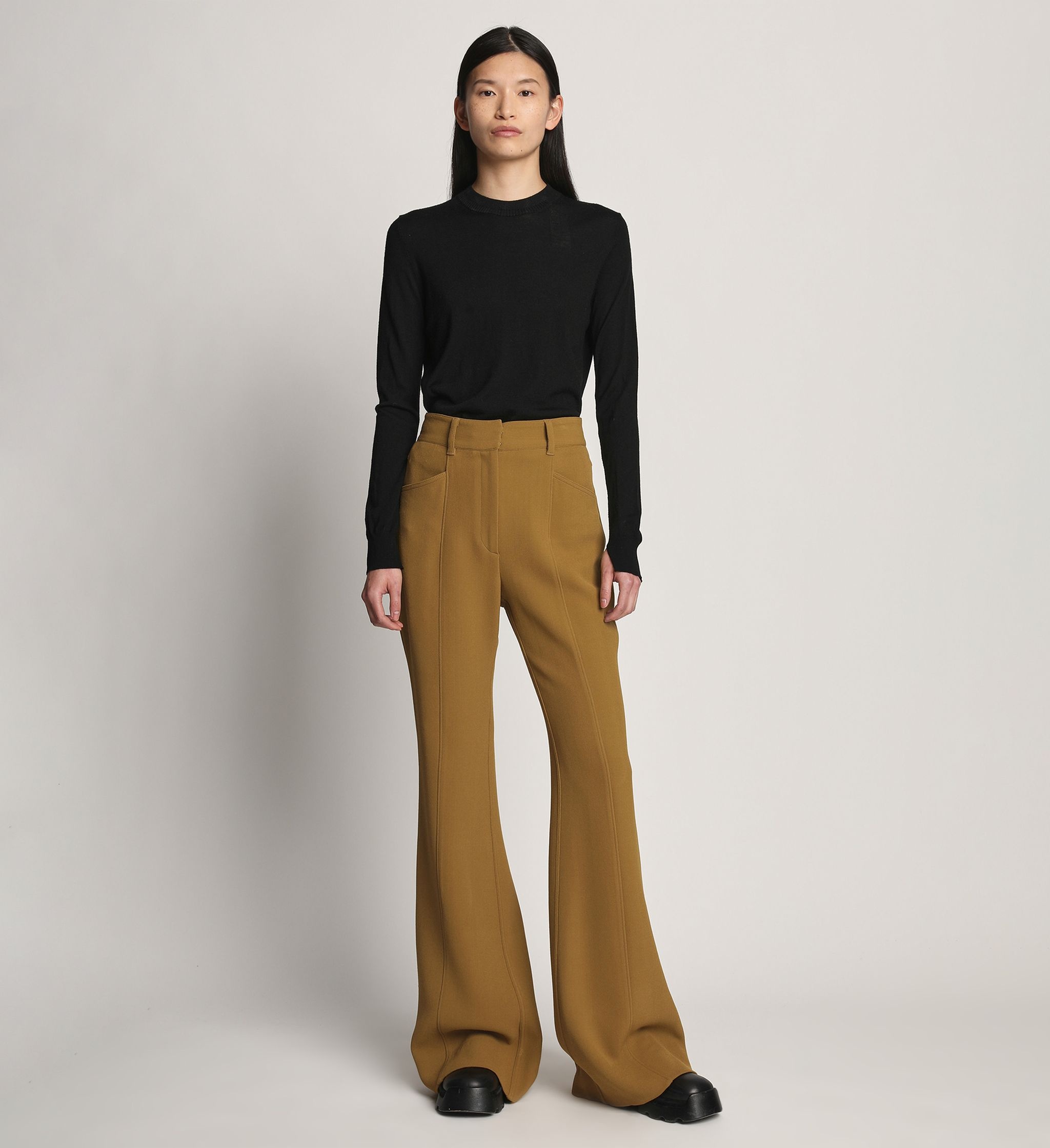 Bi-stretch Crepe Pant - 2