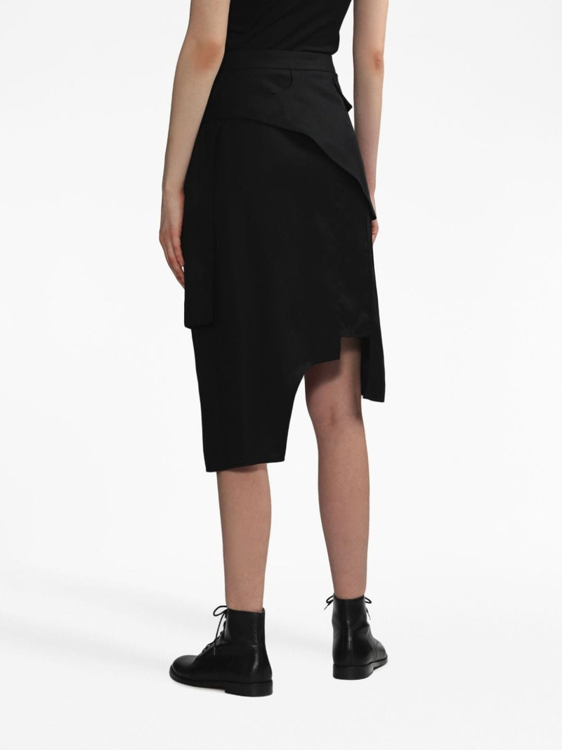asymmetric high-waisted skirt 4