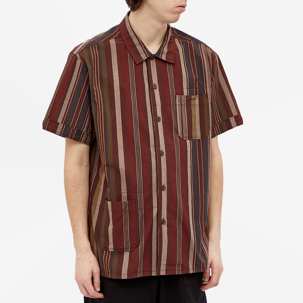 Engineered Garments Patchwork Stripe Camp Vacation Shirt - 4