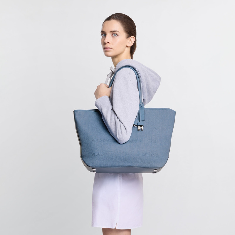 Hogan Script Shopping Bag Medium 8