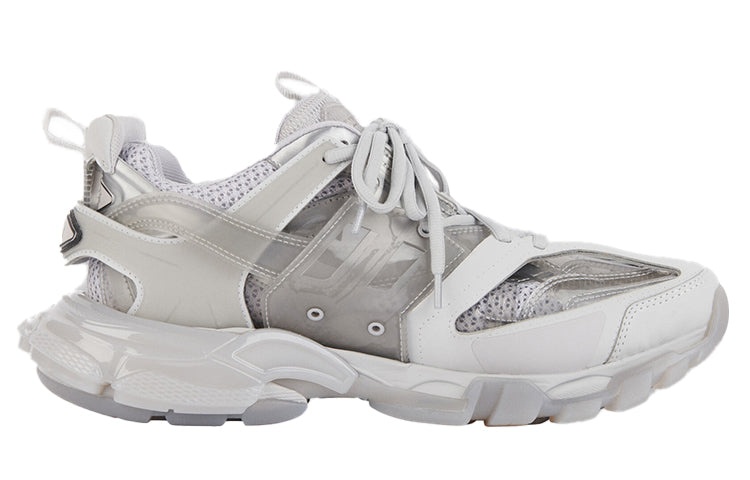 Balenciaga Track Clear Sole Daddy Shoes Grey/White 647742W3BM41200 - 2