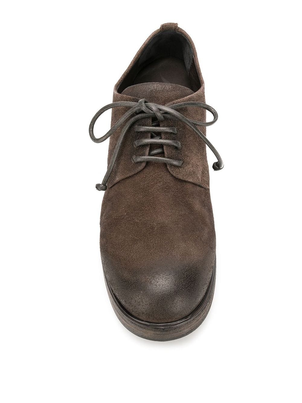 distressed Derby shoes - 4