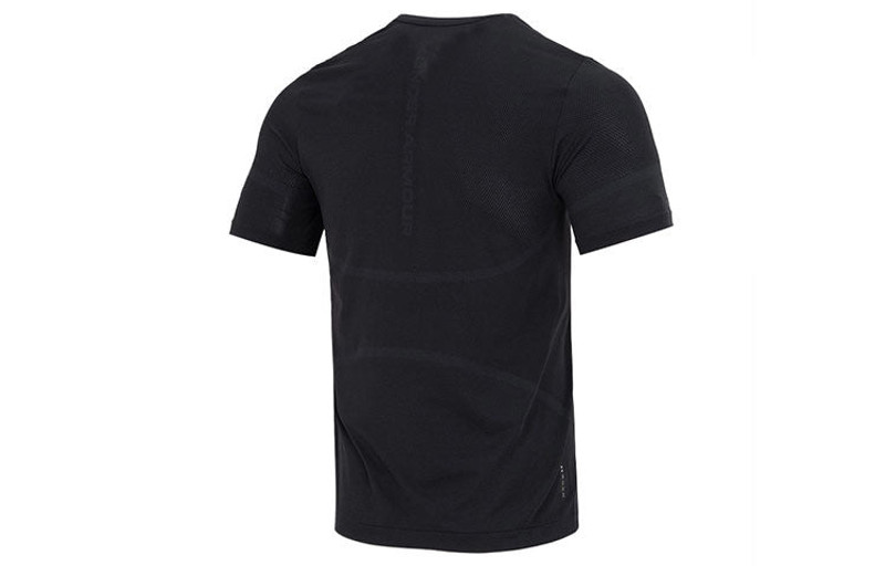 Under Armour Under Armour Rush Seamless Legacy T-Shirt 'Black' 1376781-001 outlook