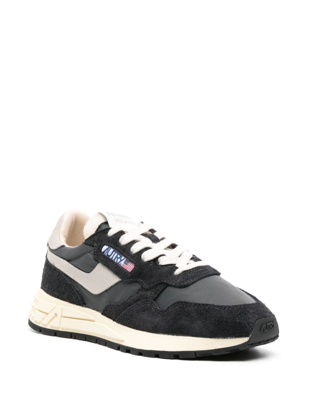 Reelwind panelled suede sneakers - 2