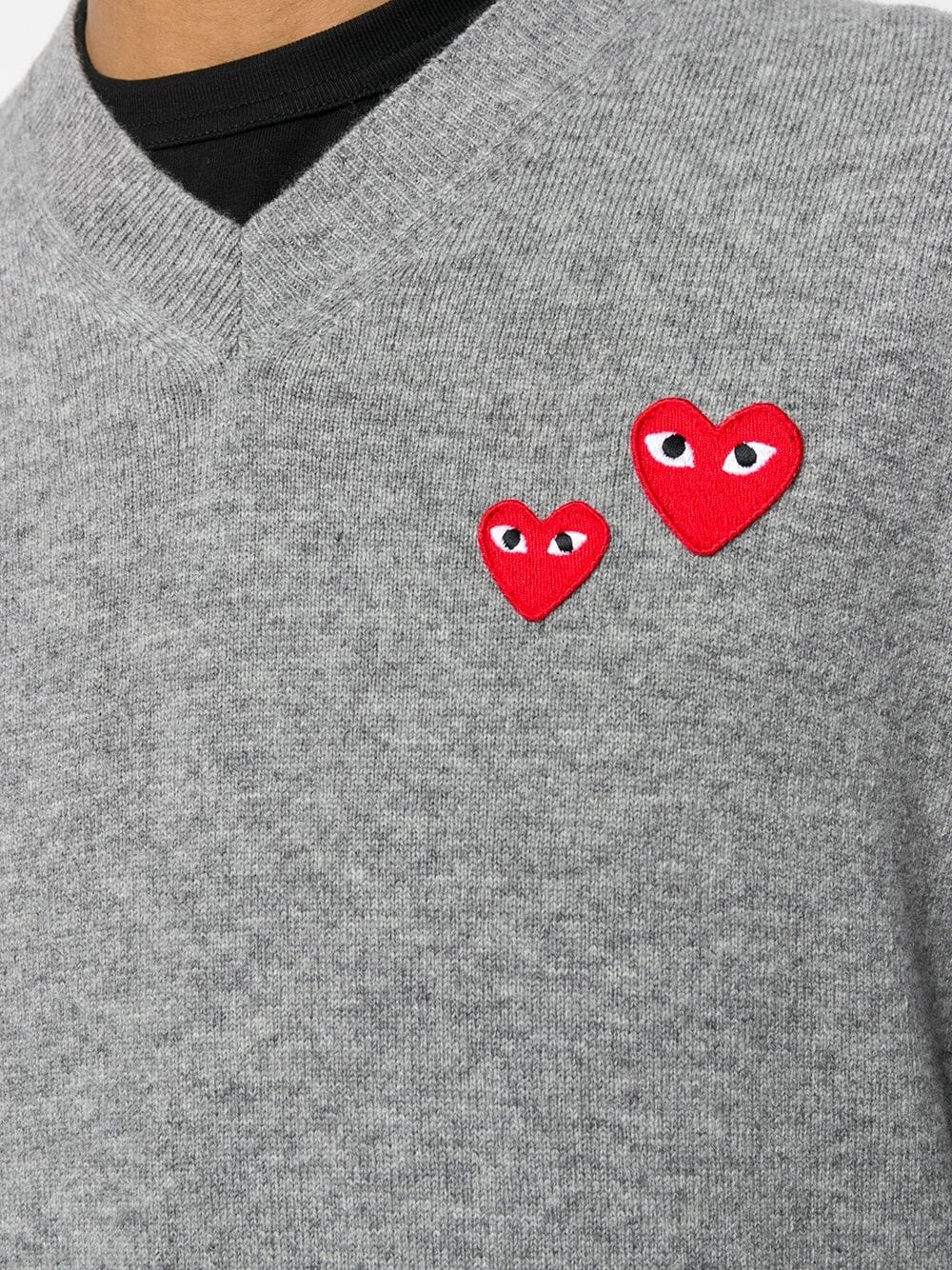 twin-heart jumper - 5