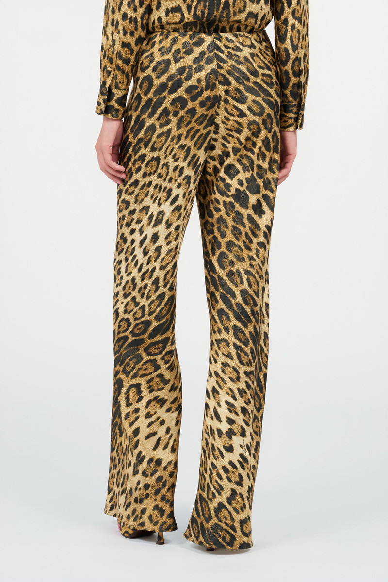 Leopard Print Palazzo Pants 4