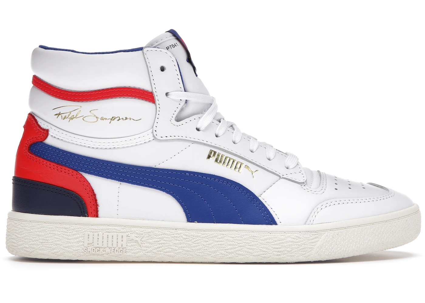 Puma Ralph Sampson Mid OG White Blue Red - 1