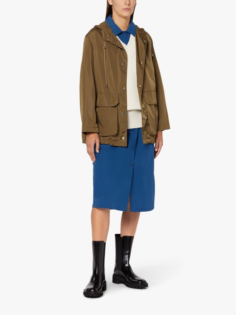 Mackintosh MAISIE MOCHA NYLON FIELD JACKET | LMJ-017 outlook