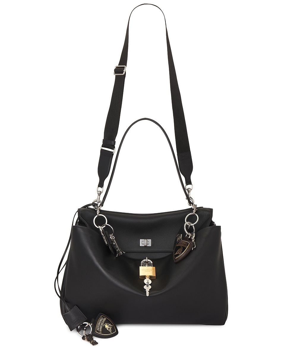 X Lamborghini Rodeo Large Top Handle Bag - 6