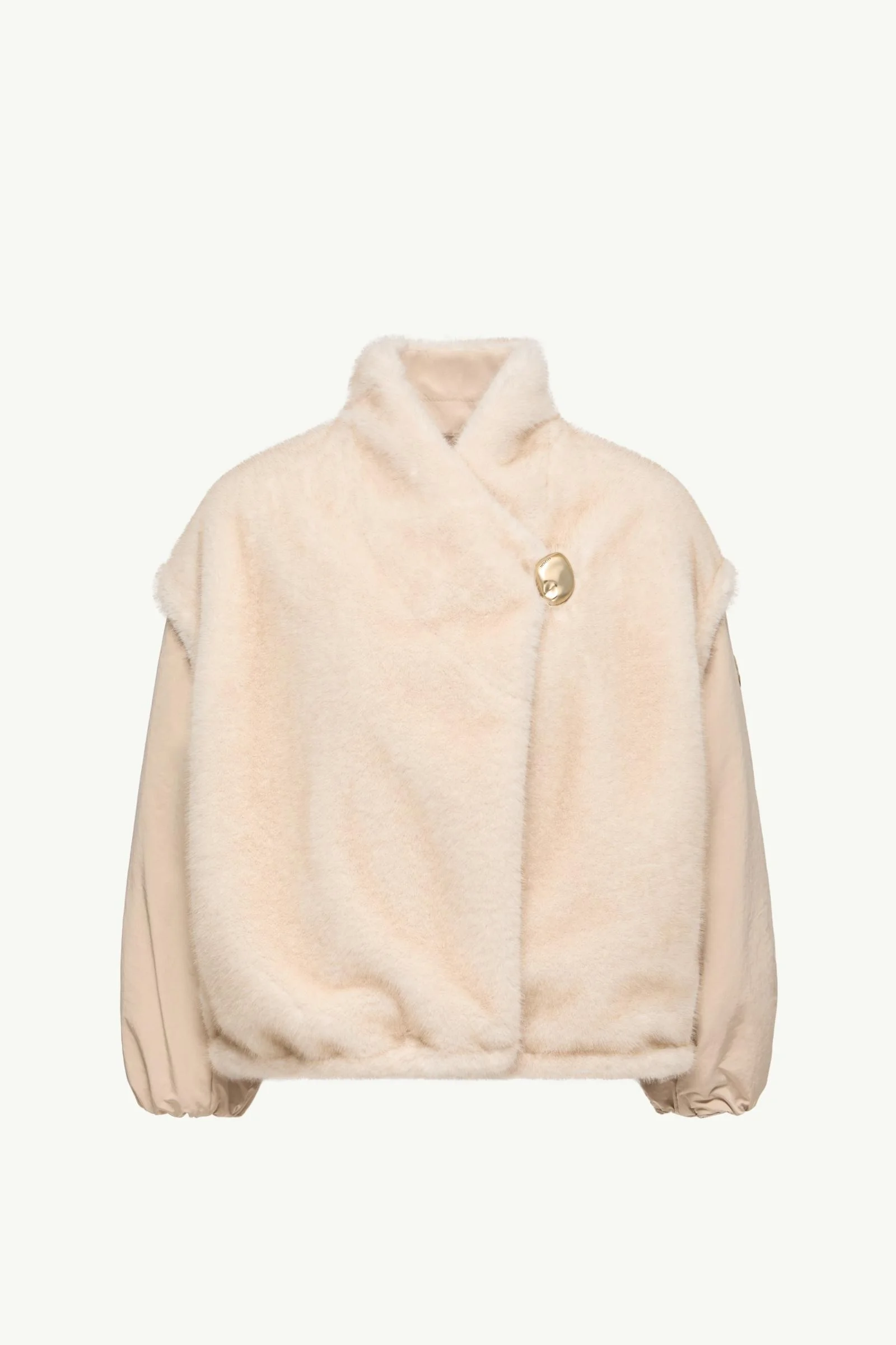Chardonneret 2-in-1 Reversible Teddy Down Jacket - 1